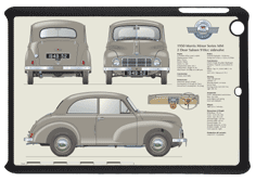 Morris Minor Series MM 1949-52 Small Tablet Covers